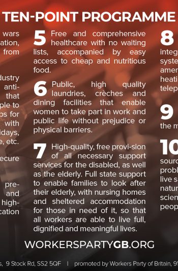 Leaflets: Ten Point Programme